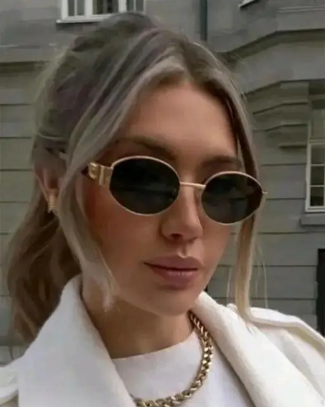 Luna Luxe Round Sunglasses