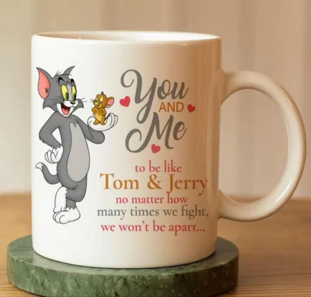 Tom & Jerry Mug By HappyMonk