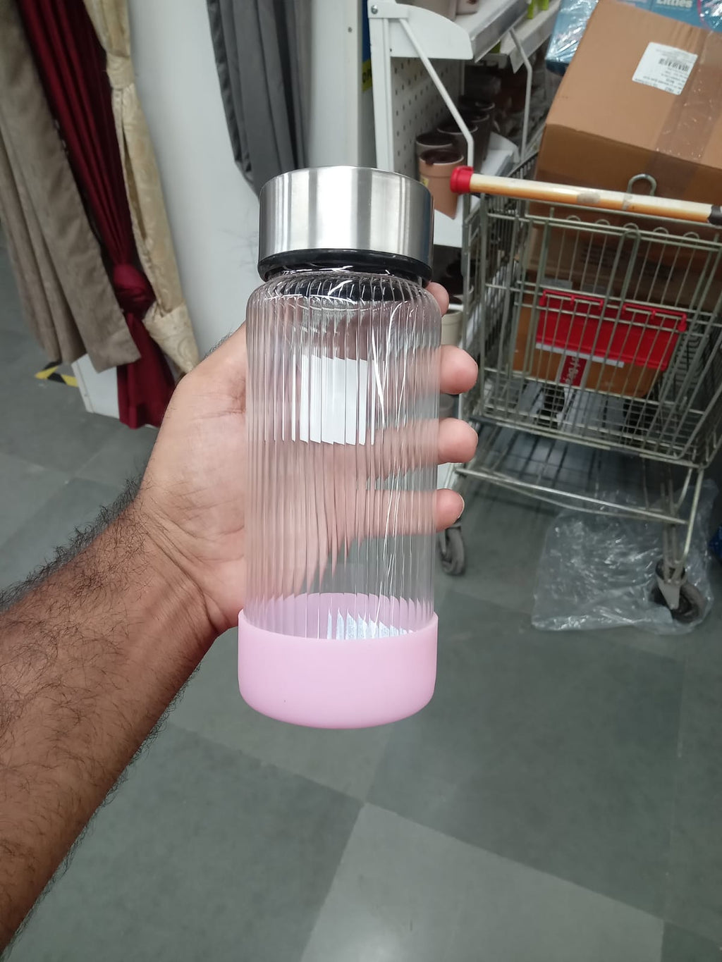 Pink Bottle By HappyMonk