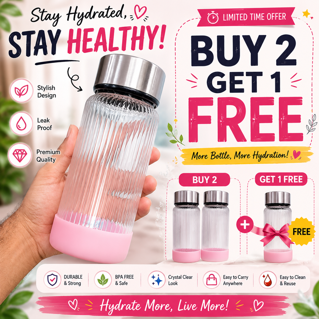 Pink Bottle By HappyMonk