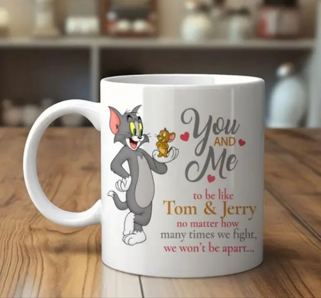 Tom & Jerry Mug By HappyMonk