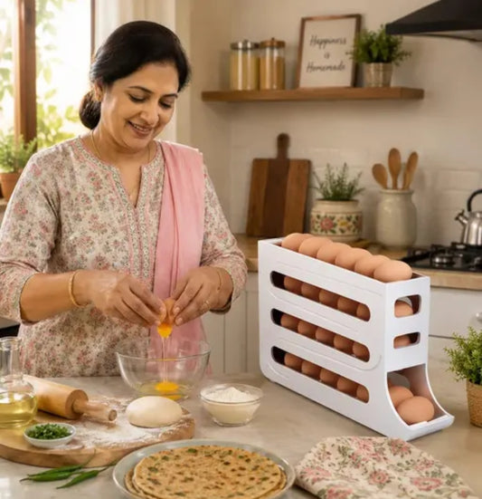 Happy Monk Auto Rolling Egg Rack
