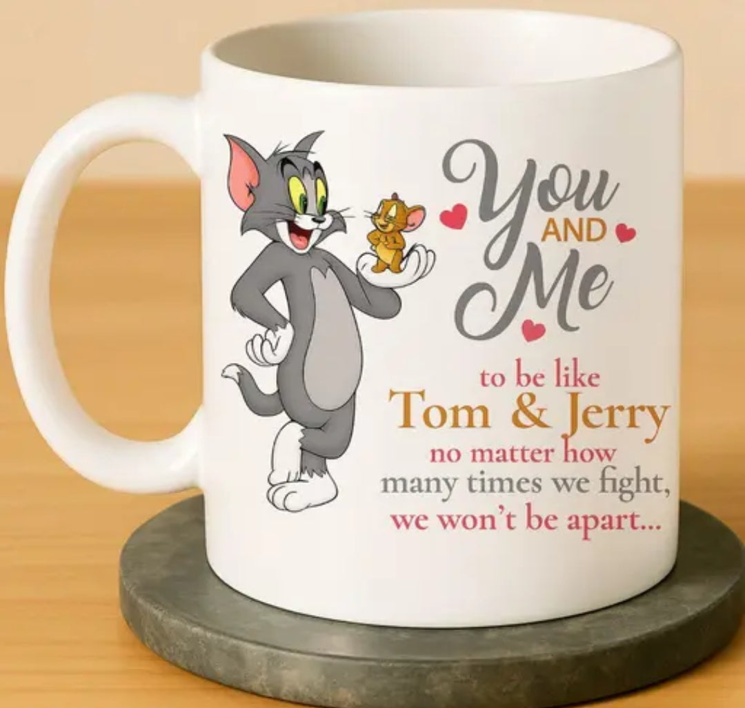 Tom & Jerry Mug By HappyMonk