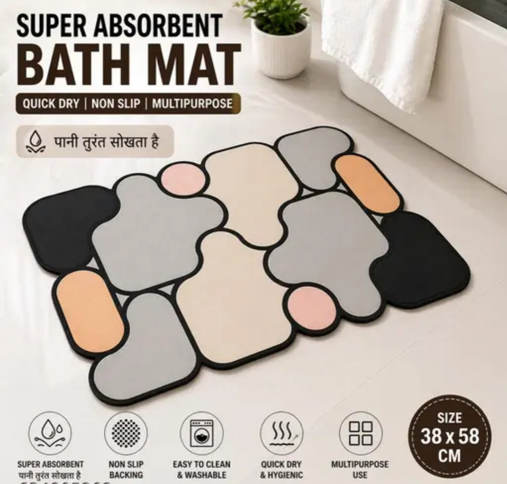 Happy Monk Absorbent Floor Mat