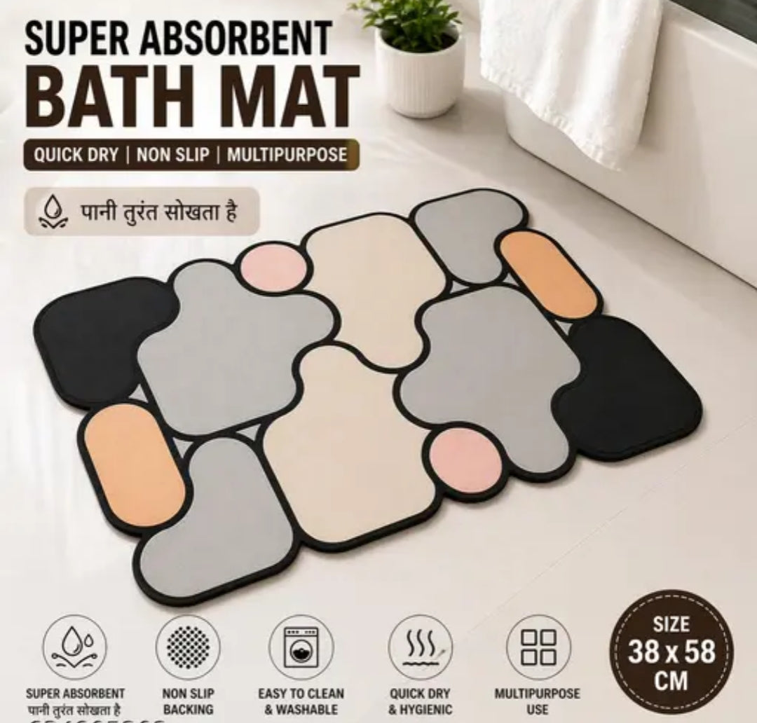 Happy Monk Absorbent Floor Mat