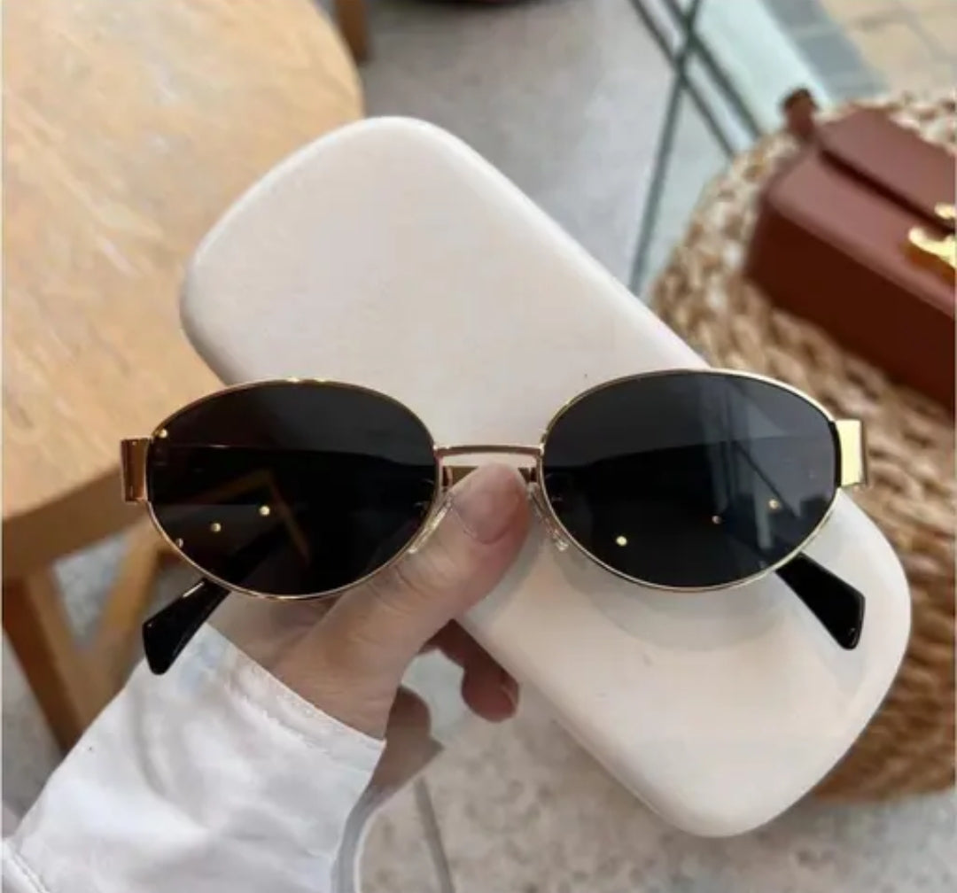 Luna Luxe Round Sunglasses