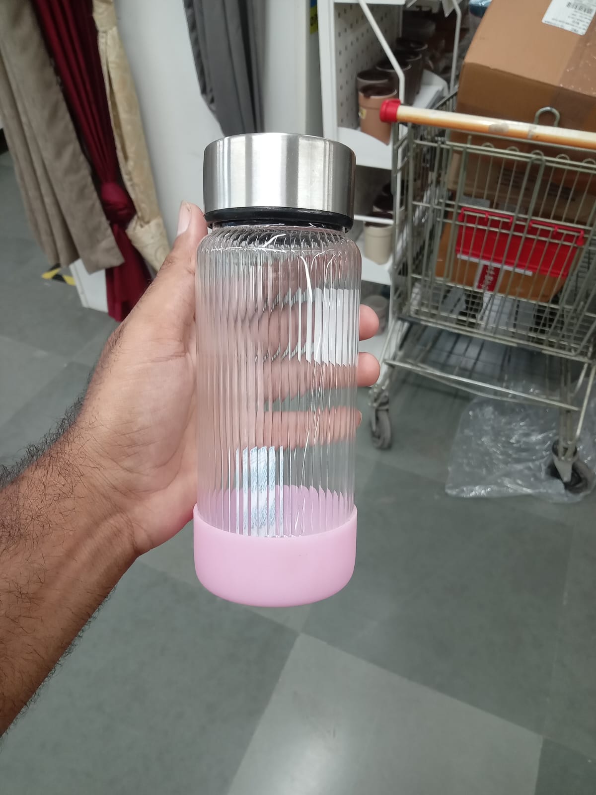 Pink Bottle By HappyMonk