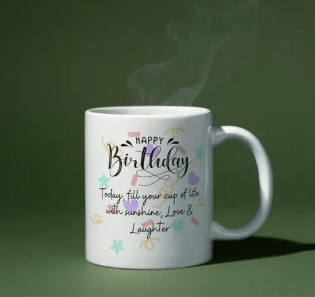 Happy Birthday Mug By HappyMonk (BUY 2 GET 1 FREE)