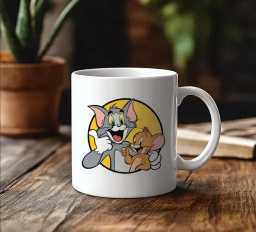 Tom n Jerry Mug By HappyMonk