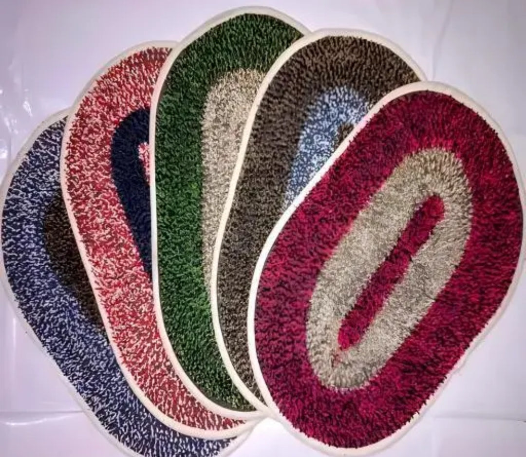 Makhmali Doormat For Bedroom, Kitchen, Washroom & Hall | COMBO OF 5