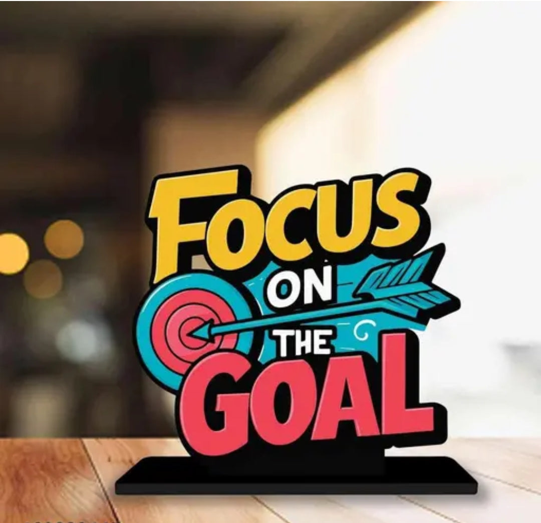 Focus On The Goal Stand | BUY 1 GET 1 FREE