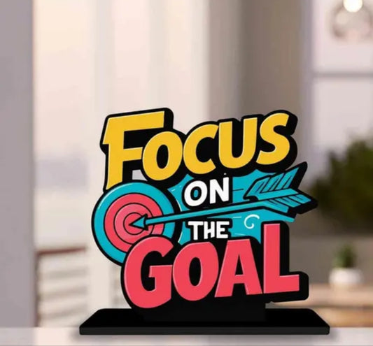 Focus On The Goal Stand | BUY 1 GET 1 FREE