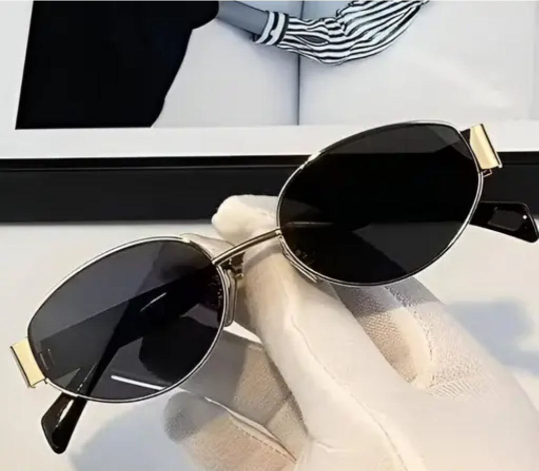 Luna Luxe Round Sunglasses