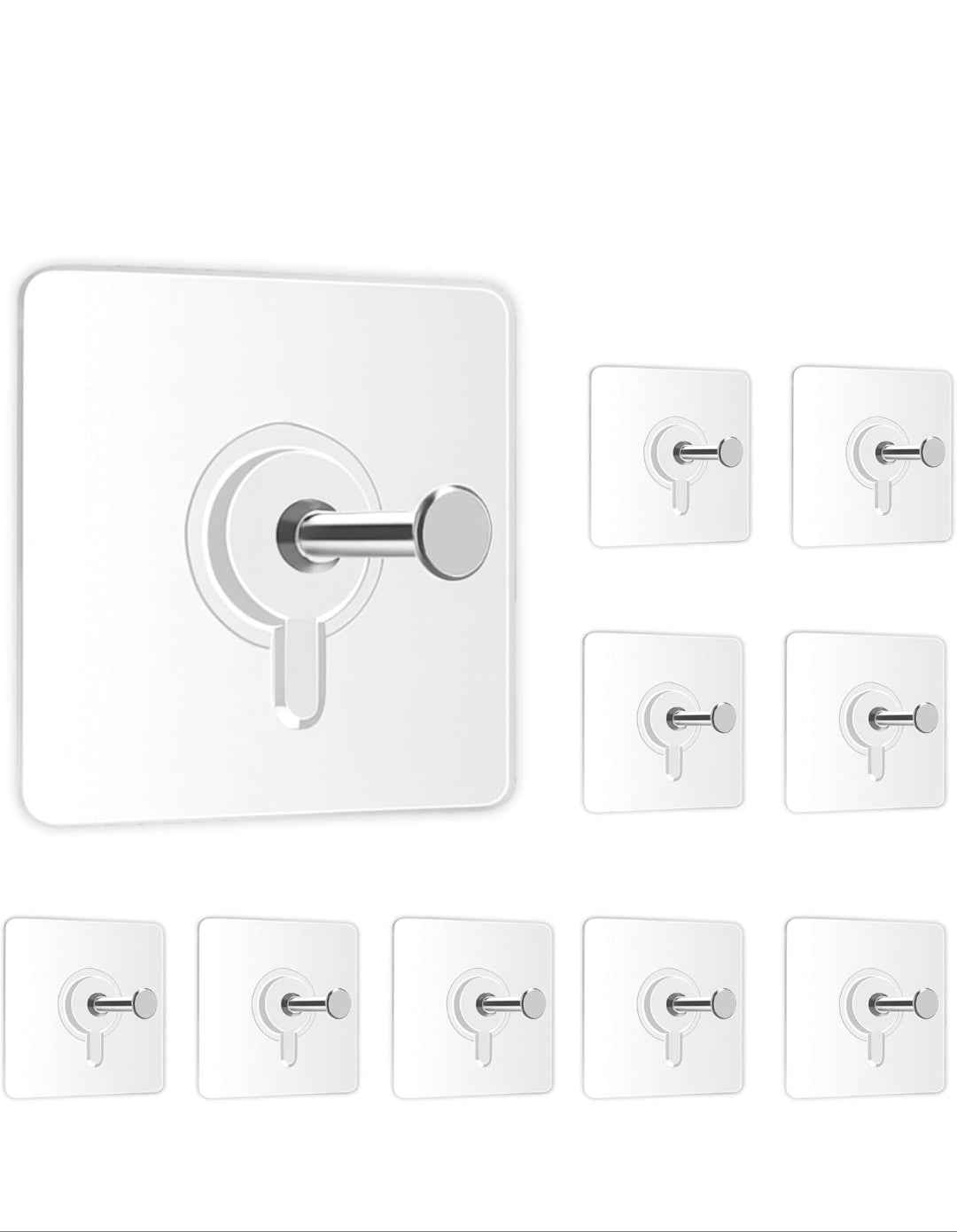 HappyMonk Hooks for Wall – No Drilling, No Damage