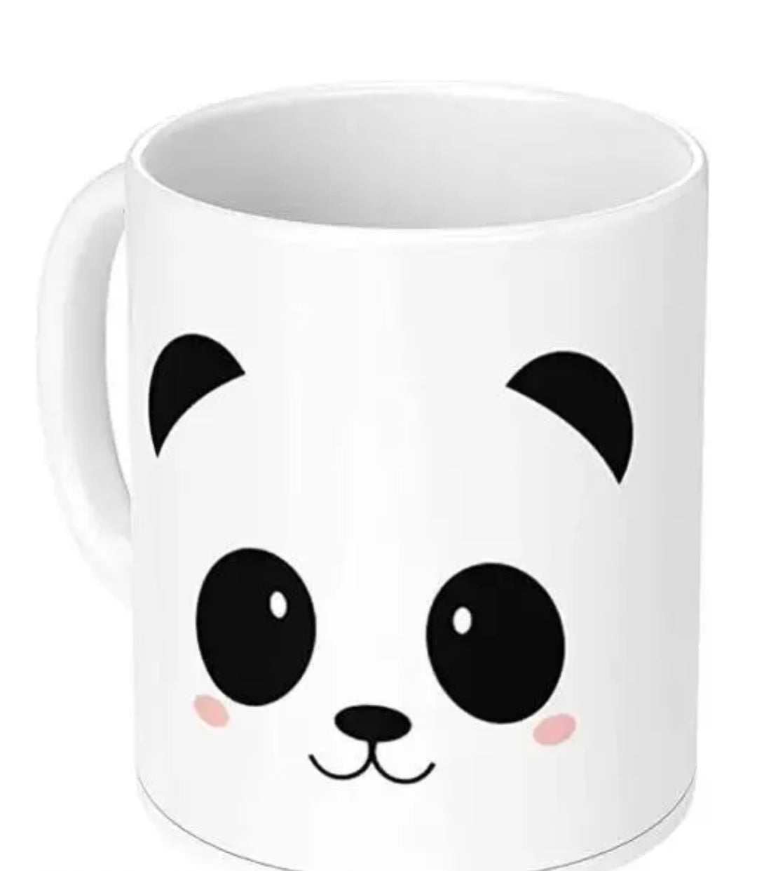 Cute Panda Mug By HappyMonk with Free Keychain