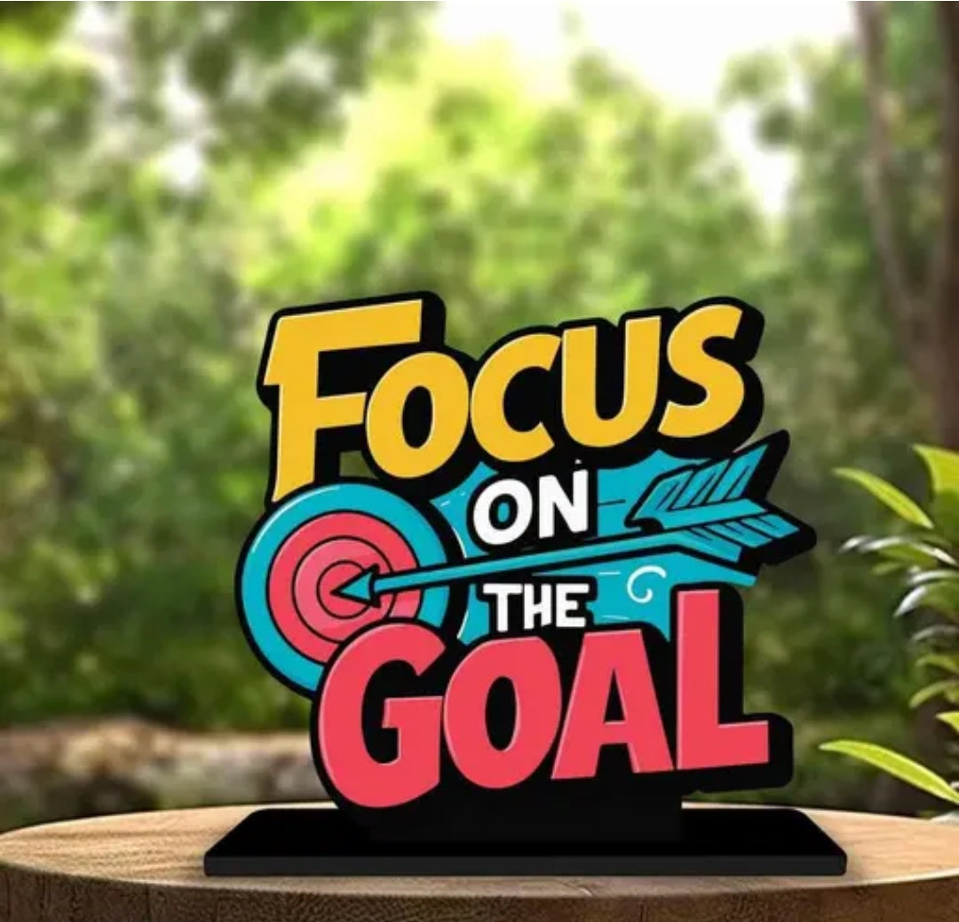 Focus On The Goal Stand | BUY 1 GET 1 FREE