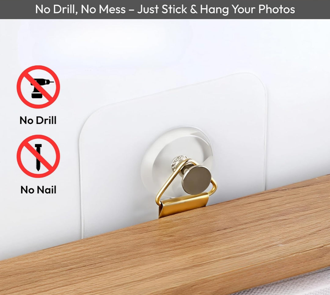 HappyMonk Hooks for Wall – No Drilling, No Damage