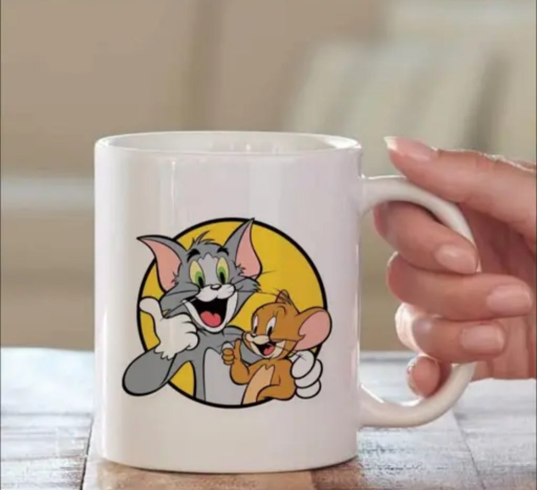 Tom n Jerry Mug By HappyMonk
