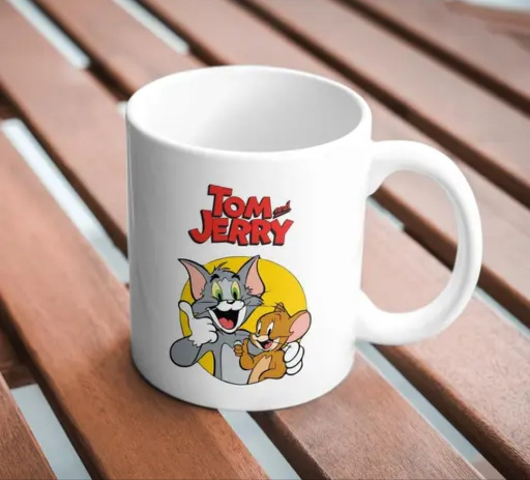 Tom n Jerry Mug By HappyMonk